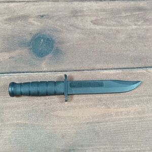 Cold Steel Training Knife Always Wear Eye Protection Black Handle Full Tang